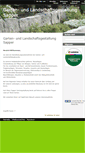 Mobile Screenshot of gartengestaltung-sapper.de